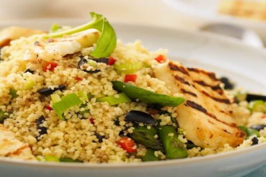 Receita de Cuscuz marroquino com legumes